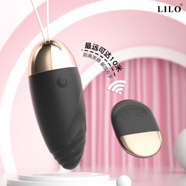 Vibrador Bullet Preto Com Controle de 10 Velocidades - LILO - Image 2