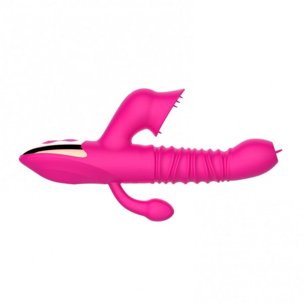 Vibrador Triplo Estimulador De Ponto G, Clitóris e Anal DIBE - Image 5
