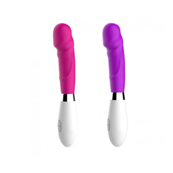 Vibrador Estimulador de Ponto G de Formato Pênis 10 Vibração - Image 6