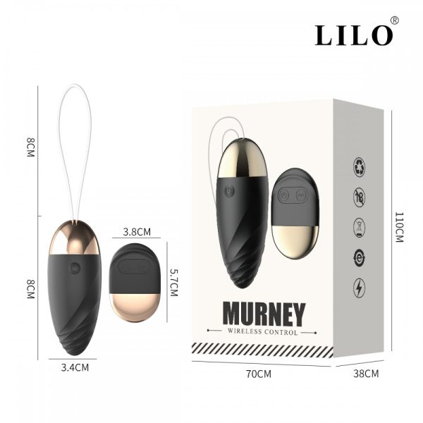 Vibrador Bullet Preto Com Controle de 10 Velocidades - LILO - Image 6