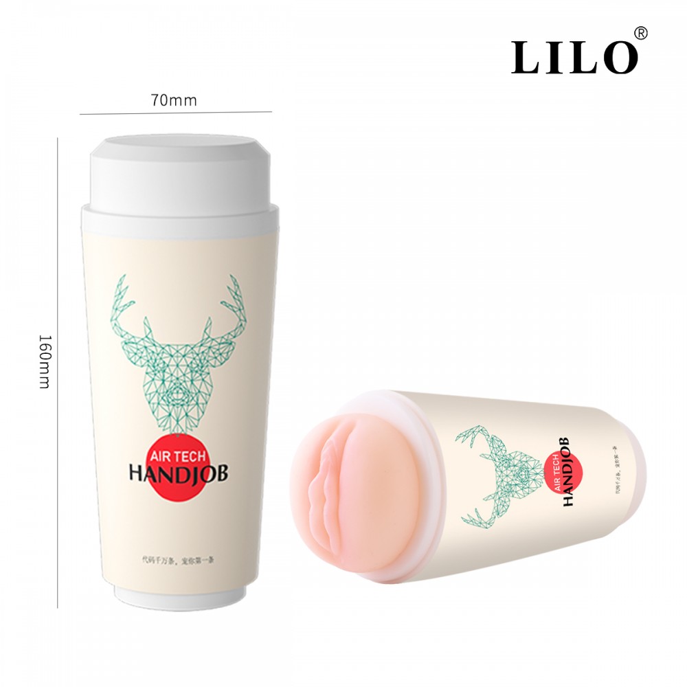 Masturbador Vagina em Formato de Shake Cup - LiLo - Air Tech - Imagem 6