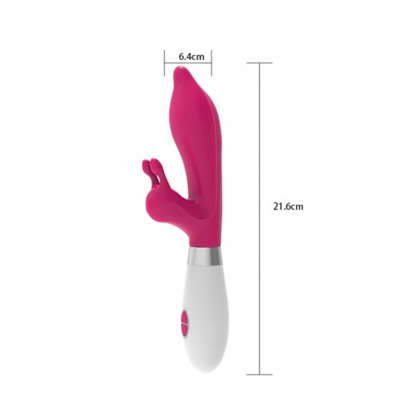 Vibrador Ponto G Com Estimulador Clitoriano de 10 Velocidade - Image 6