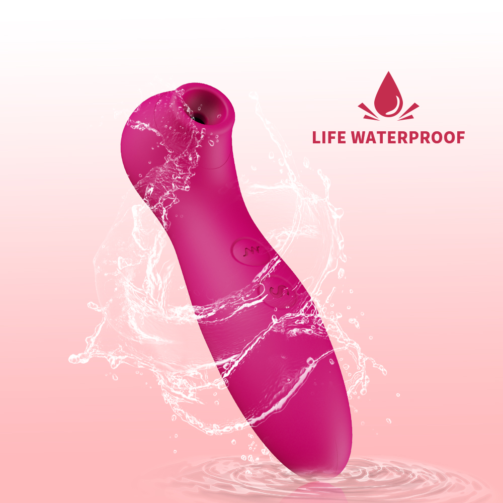 Vibrador Estimulador Clitoriano Com Sucção Recarregável DIBE - Imagem 9