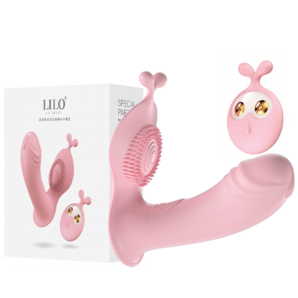Vibrador Estimulador de Clitóris e Ponto G Recarregável LILO