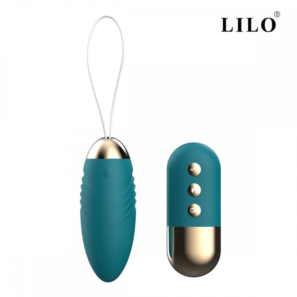 Vibrador Bullet Verde C/ Aquecimento + Controle Recarregável - Image 2