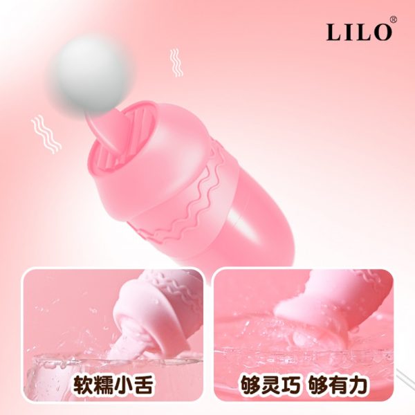 Vibrador Capsula Dupla Com Sugador e Língua Estimuladora USB - Image 6