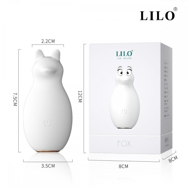 Mini Vibrador Fox Aveludado Estimulador de Clitóris e Seios - Image 5