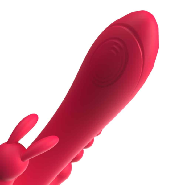 Vibrador Triplo Com Estimulador de Ponto G, Anal e Clitoris - Image 2