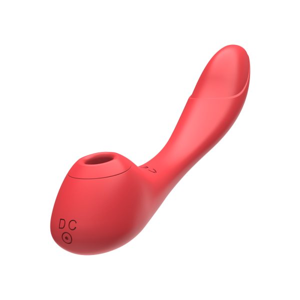 Vibrador Flexível Com Sugador de Clitóris 10 Velocidades USB - Image 2