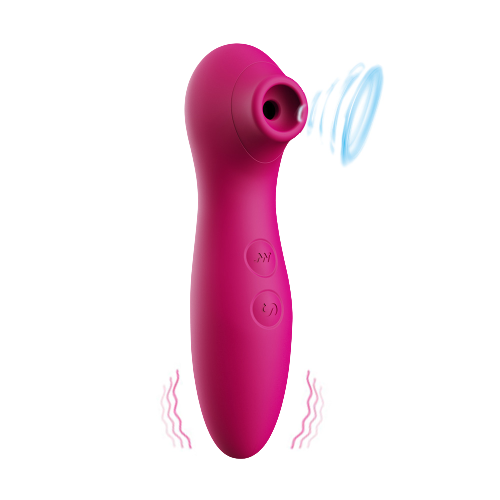 Vibrador Estimulador Clitoriano Com Sucção Recarregável DIBE - Imagem 4
