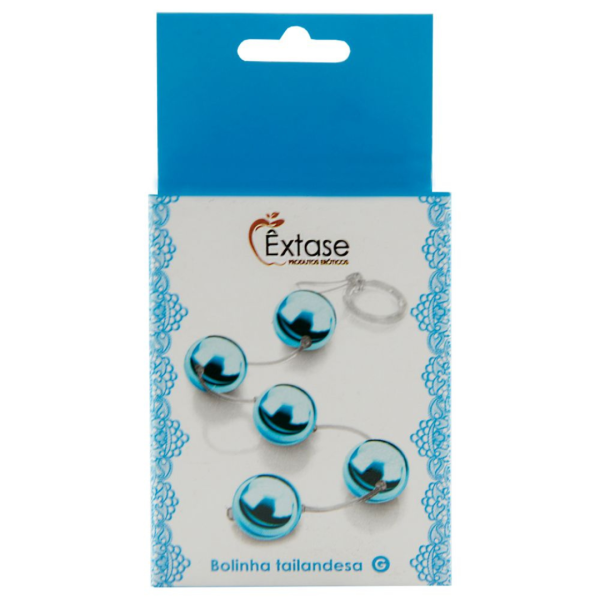 Bolinha Tailandesa 05 Esferas Metalizada Verde 2Cm Êxtase - Image 4