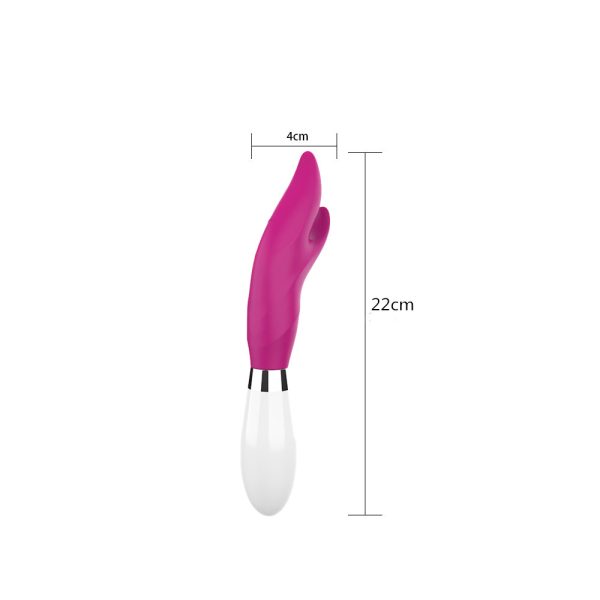 Vibrador Ponto G Com Estimulador de Clitoris A Pilha - Image 5