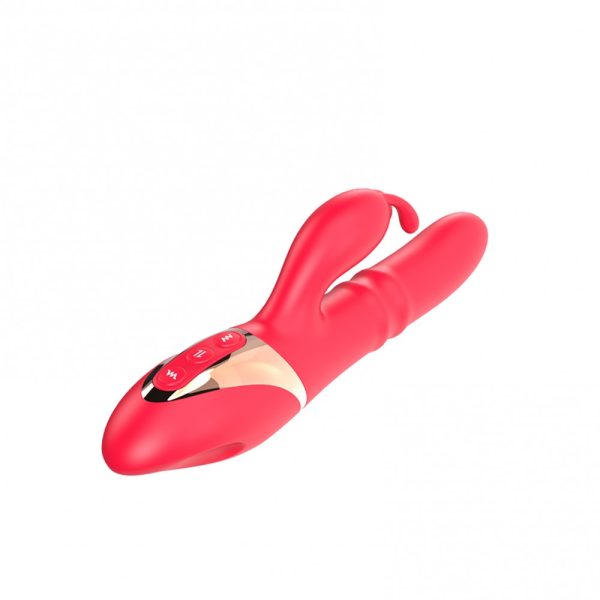 Vibrador de Ponto G Vai e Vem + Estimulador de Clitóris USB - Image 6