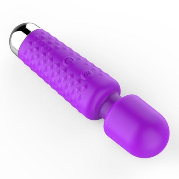 Mini Massageador Aveludado e Flexivel Corporal Recarregável - Image 4
