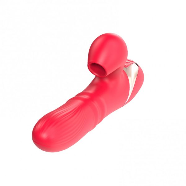 Vibrador Ponto G e Estimulador de Clitóris C/ Sucção Sliding - Image 3