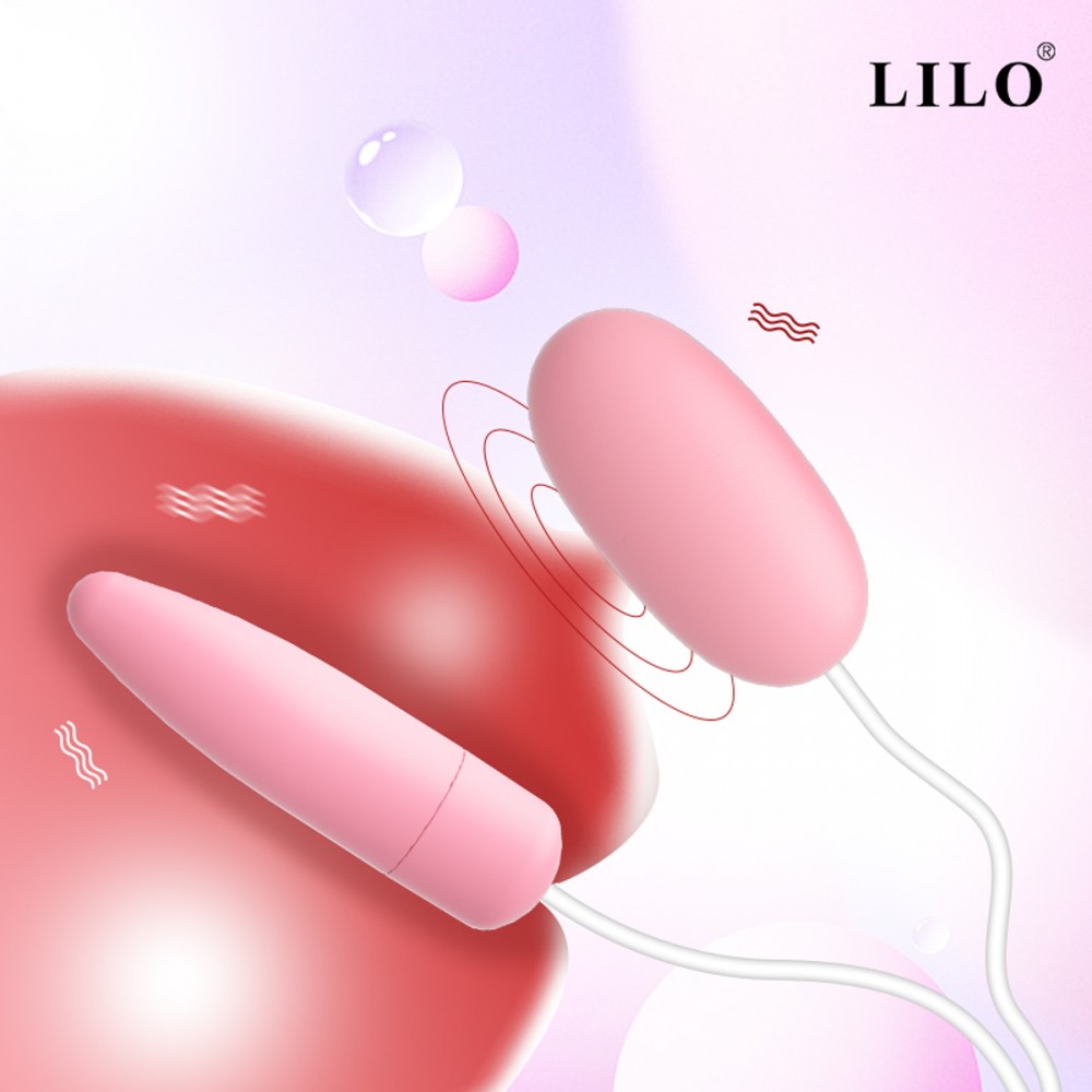 Vibrador Com Ponta Dupla, Bullet e Capsula de 12 Velocidades - Imagem 2