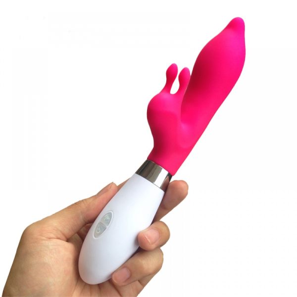 Vibrador Ponto G Com Estimulador Clitoriano de 10 Velocidade - Image 3
