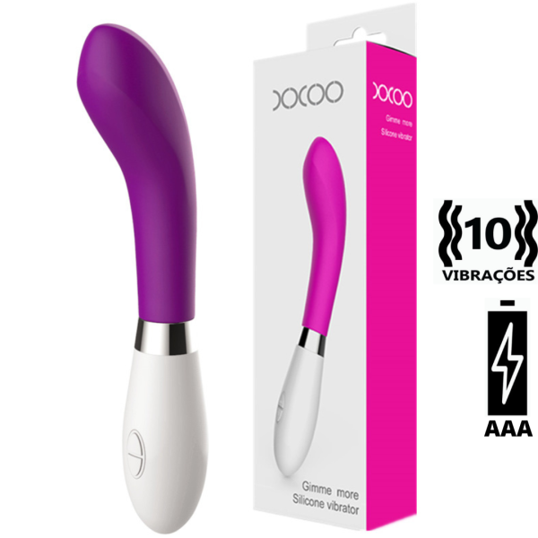 Vibrador Estimulador de Ponto G com 10 Velocidades a Pilha