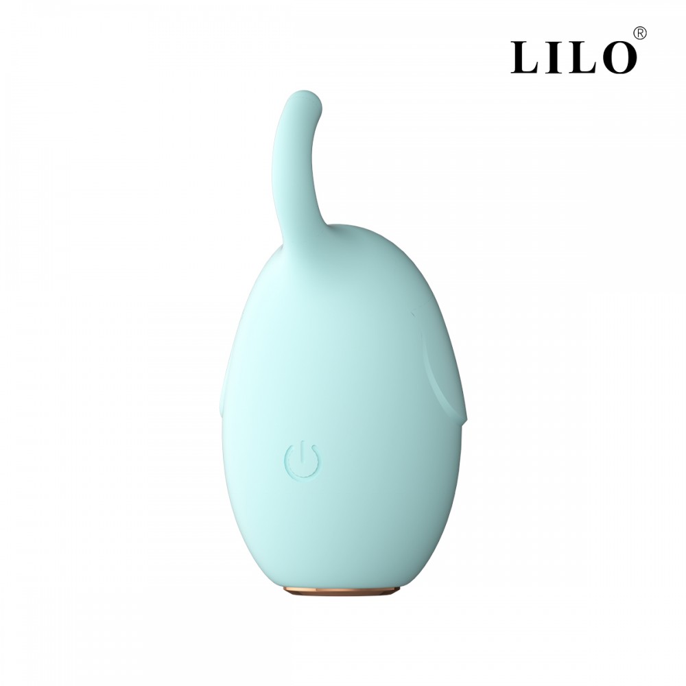 Vibrador Aveludado C/ Tromba Estimuladora de Clitóris e Seio - Imagem 3