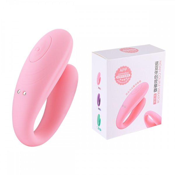 Vibrador Ponta dupla Controlado por Celular - Noah Couple