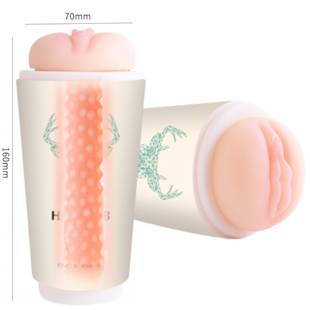 Masturbador Vagina em Formato de Shake Cup - LiLo - Air Tech