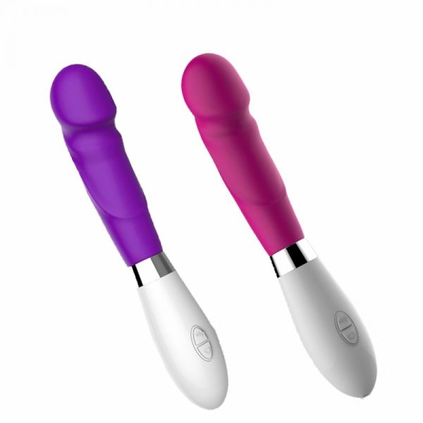 Vibrador Estimulador de Ponto G de Formato Pênis 10 Vibração - Image 2
