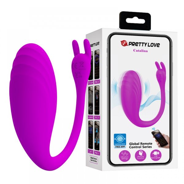Vibrador Bullet Catalina Controle por App de Longa Distância