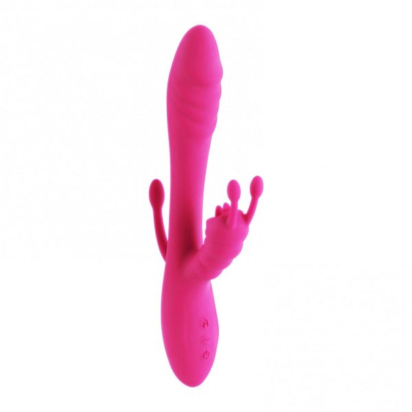 Vibrador Ponto G + Estimulador de Clitóris com Língua - USB - Image 7