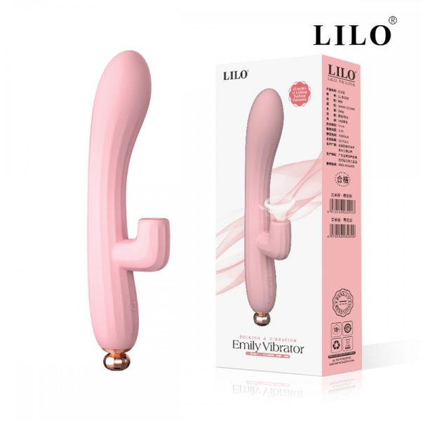 Vibrador de Ponto G e Clitóris c/ Pulsação Recarregável Lilo - Image 9