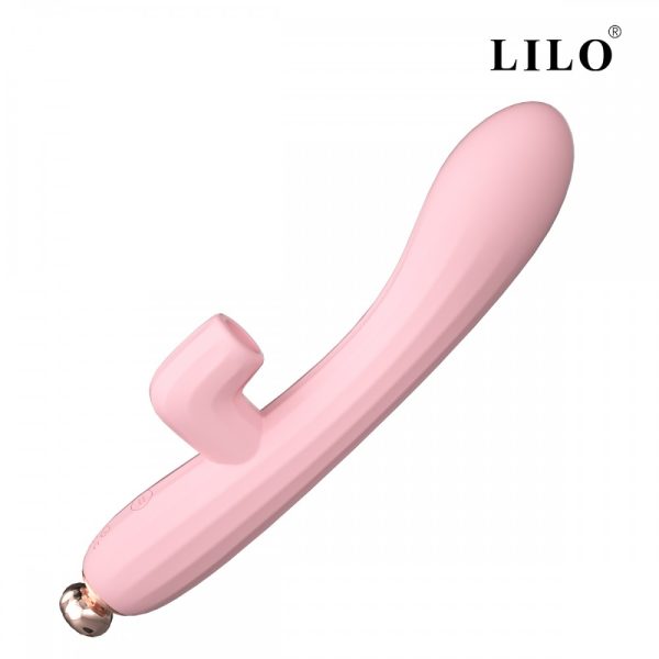 Vibrador de Ponto G e Clitóris c/ Pulsação Recarregável Lilo - Image 2
