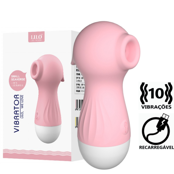Vibrador Estimulador de Clitoris e Mamilos com Pulsação LILO