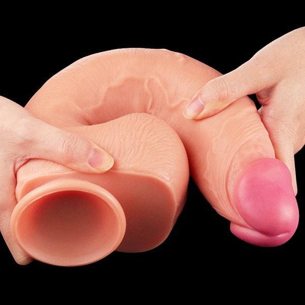 Penis Gigante e Grosso com Camada Dupla + Ventosa 30,5x5,8CM - Image 2