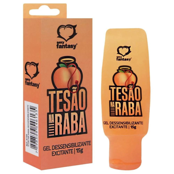 Tesão Na Raba Gel Dessensibilizante e Excitante Anal 15G Sexy Fantasy - Image 4
