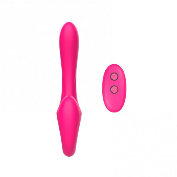 Jiaolong Vibrador duplo Straplass Com 7 Velocidades - I-Moon - Image 4