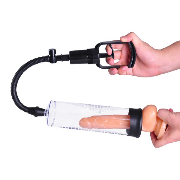 Bomba Peniana Peniana com Gatilho Manual 22x7CM - Penis Pump - Image 7