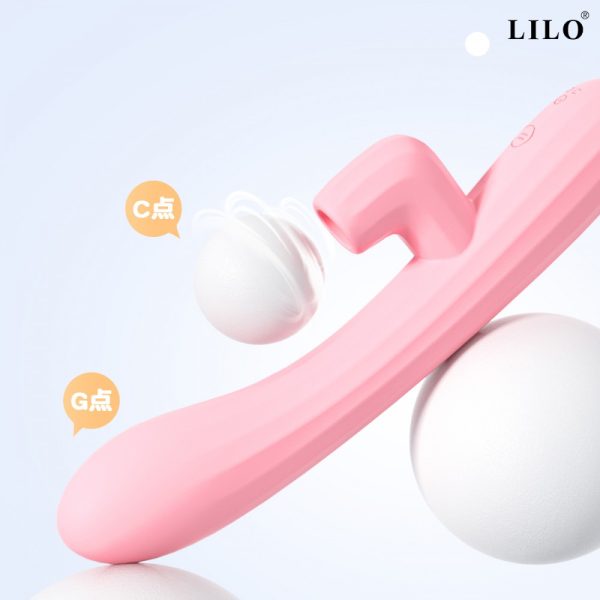 Vibrador de Ponto G e Clitóris c/ Pulsação Recarregável Lilo - Image 8