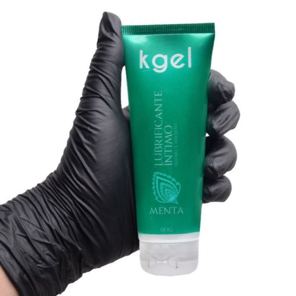Gel Lubrificante Intimo de Menta 80g Seguro e Discreto KGEL