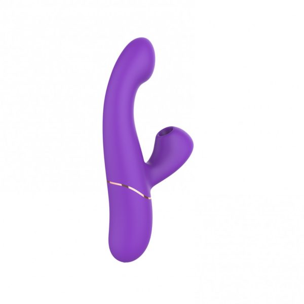 Vibrador Ponto G e Estimulador Clitoriano com Sucção - Niya - Image 6