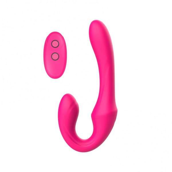 Jiaolong Vibrador duplo Straplass Com 7 Velocidades - I-Moon - Image 11