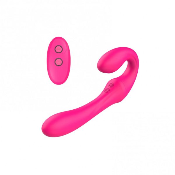 Jiaolong Vibrador duplo Straplass Com 7 Velocidades - I-Moon - Image 6
