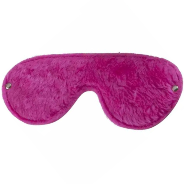 Venda Tapa Olhos Em Pelúcia na cor Rosa - Brasil Fetiche - Image 3