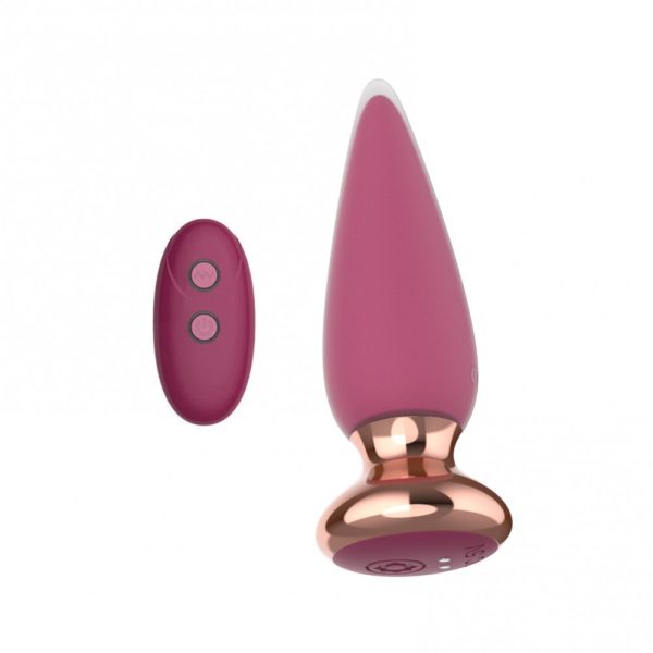 Plug anal Vibratorio 10 Velocidades + Controle Cross I-Moon - Image 7