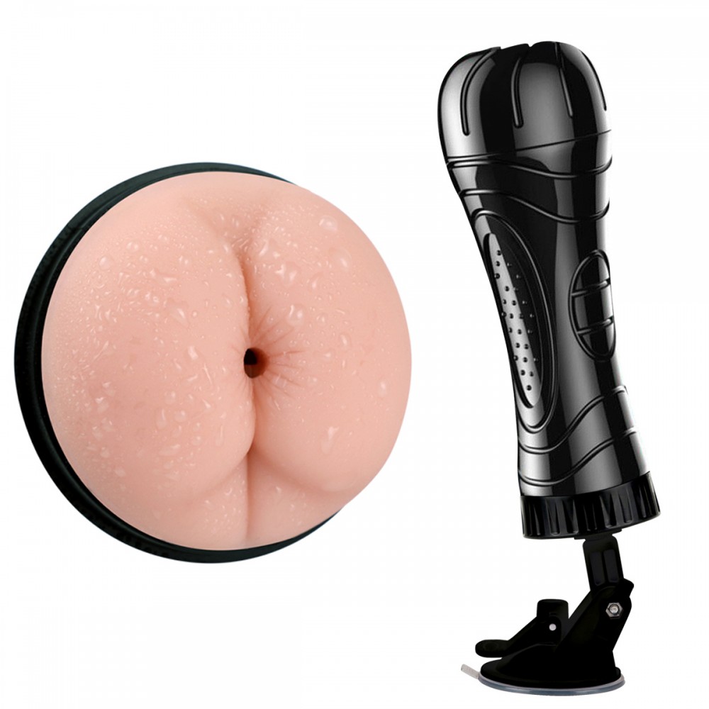 Masturbador Lanterna Com Ventosa e Orifício Formato de Anus - Imagem 5