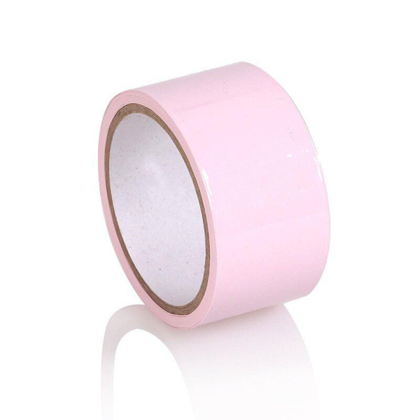 Bondage Tape Autoadesiva BDSM com 10 Metros na Cor Rosa - Image 7