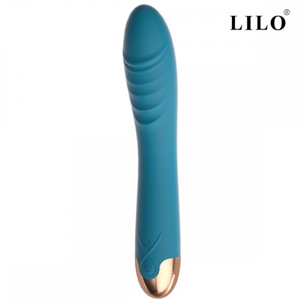 Vibrador Personal Verde 10 Velocidades de Vibração e Rotação - Image 2