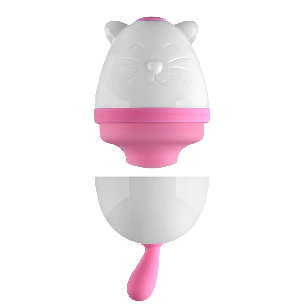 Vibrador Lovely Cat Com Língua Estimuladora de Clitóris USB - Imagem 3