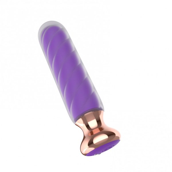 Mini Vibrador Bullet Aveludado, 10 Modos de Vibração I-Moon - Image 2