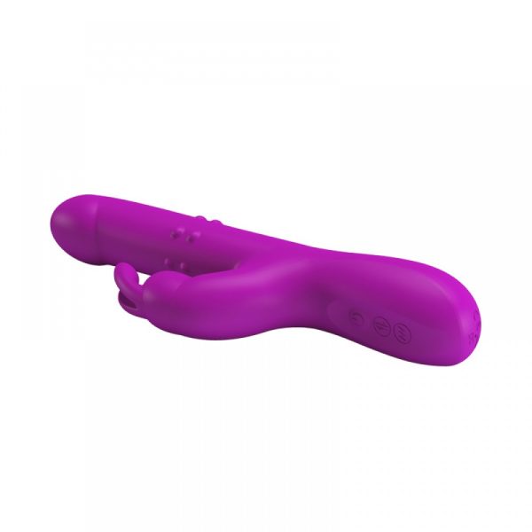 Vibrador de Ponto G Rotativo + Vai e Vem Com Coelhinho Reese - Image 5