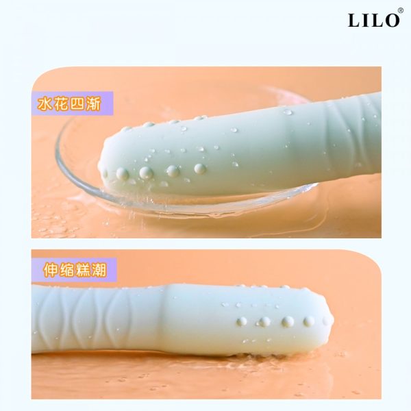 Vibrador de Ponto G e Clitóris com Vai e Vem Forma de Cacto - Image 5