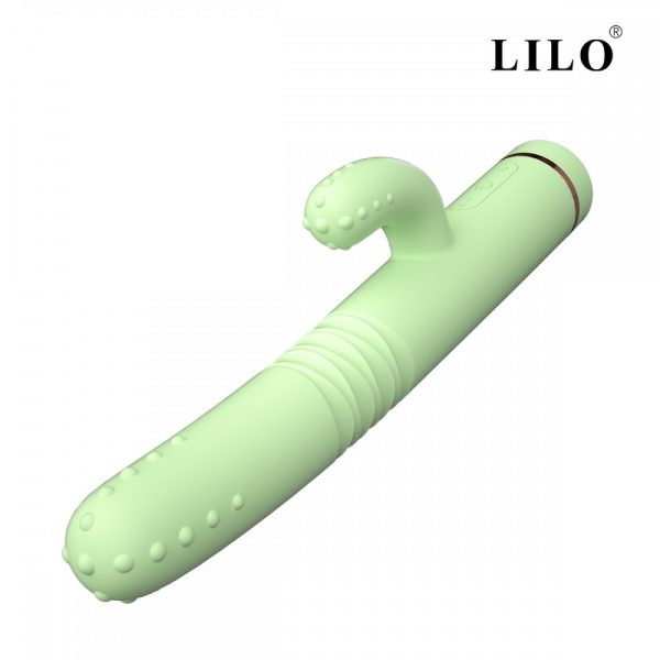 Vibrador de Ponto G e Clitóris com Vai e Vem Forma de Cacto - Image 7